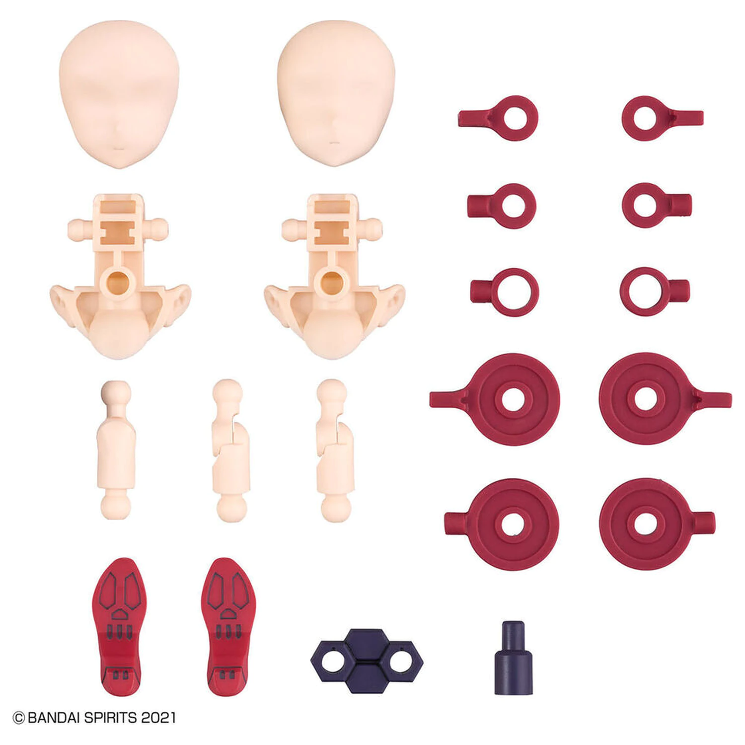 30MS Optional Parts Set 6 Chaser Costume Color A figura kiegészítő csomag termékfotó