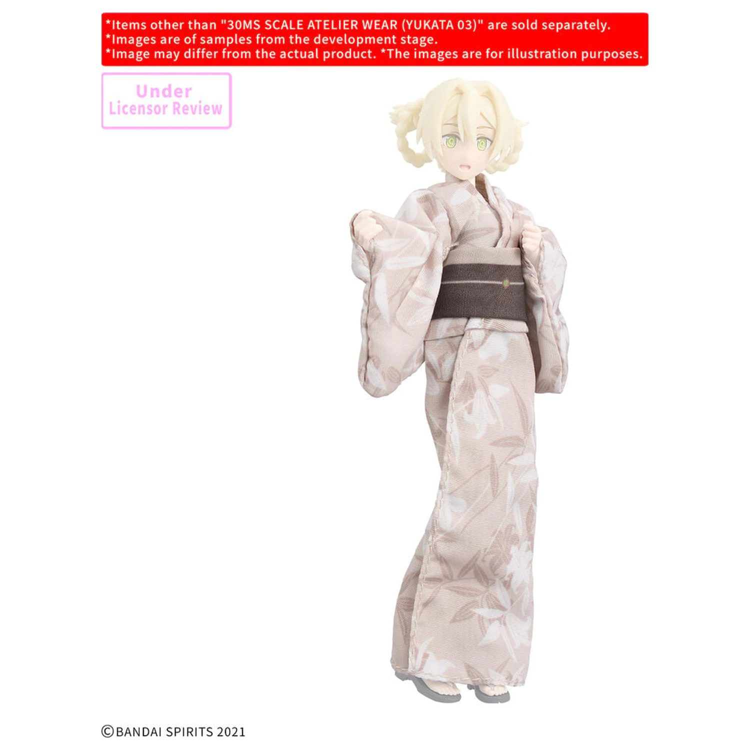 30MS Scale Atelier Wear Yukata 03 Clothing kiegészítő csomag 30 Minutes Sisters termékfotó