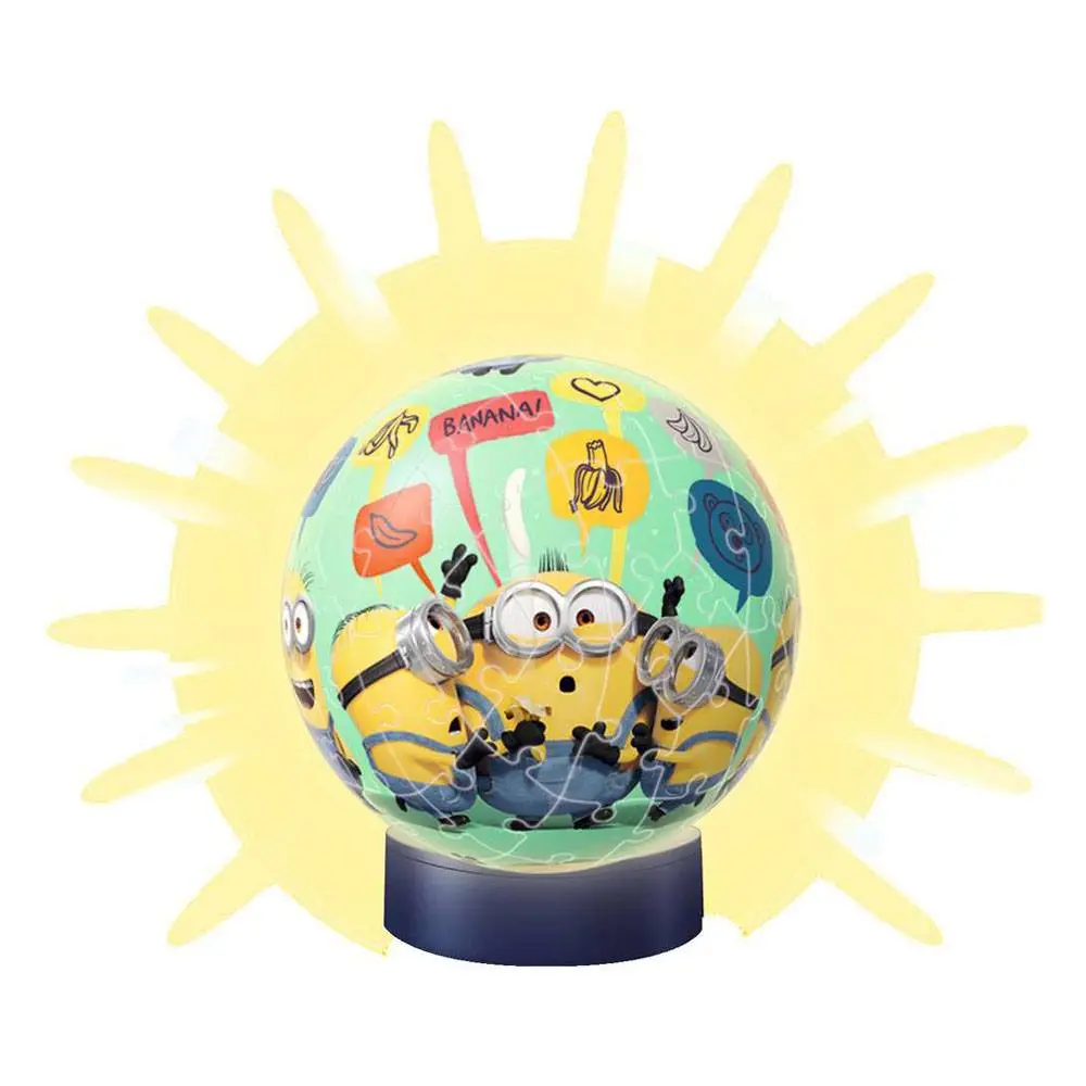 3D Puzzle Minions 2 Puzzle Ball éjjeli lámpa termékfotó