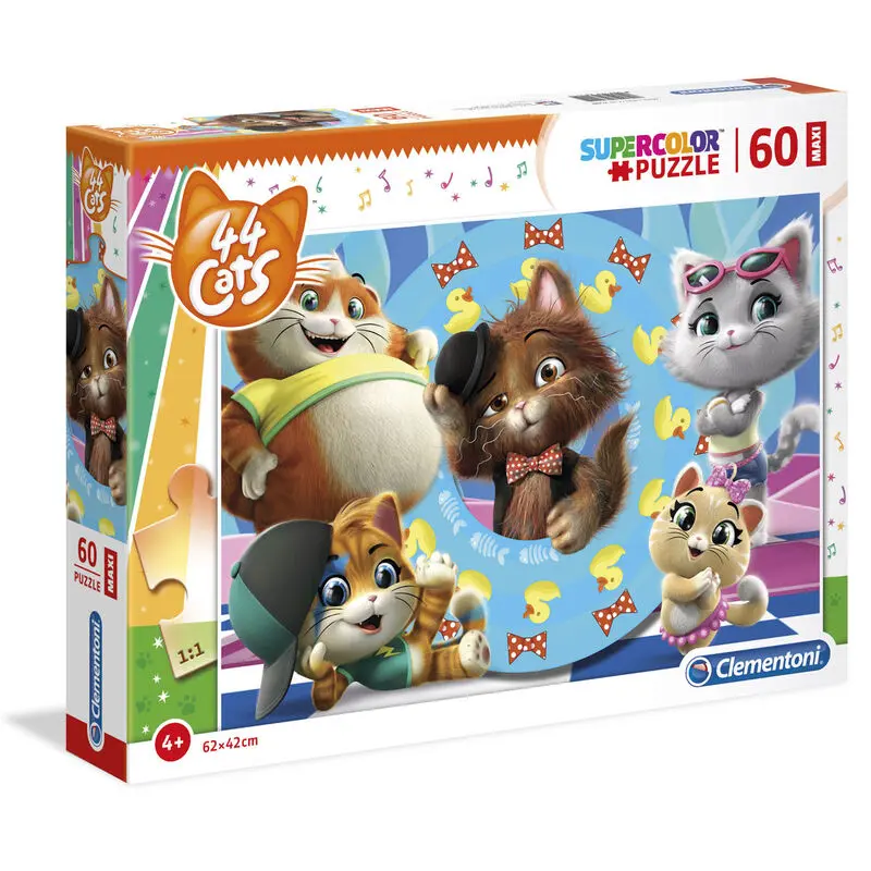 44 Cats Maxi puzzle 60db-os termékfotó