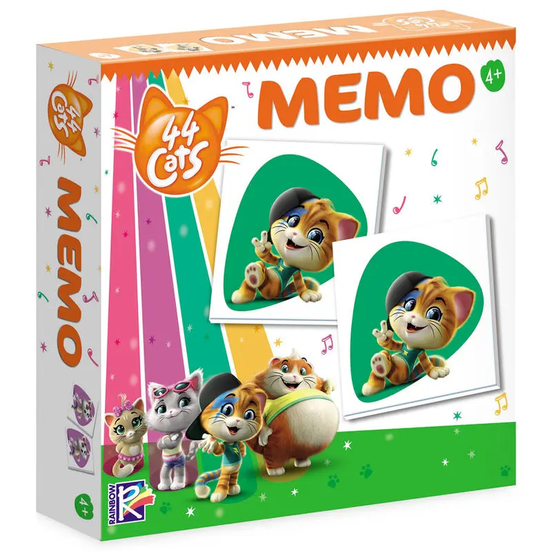 44 Cats memóriajáték termékfotó