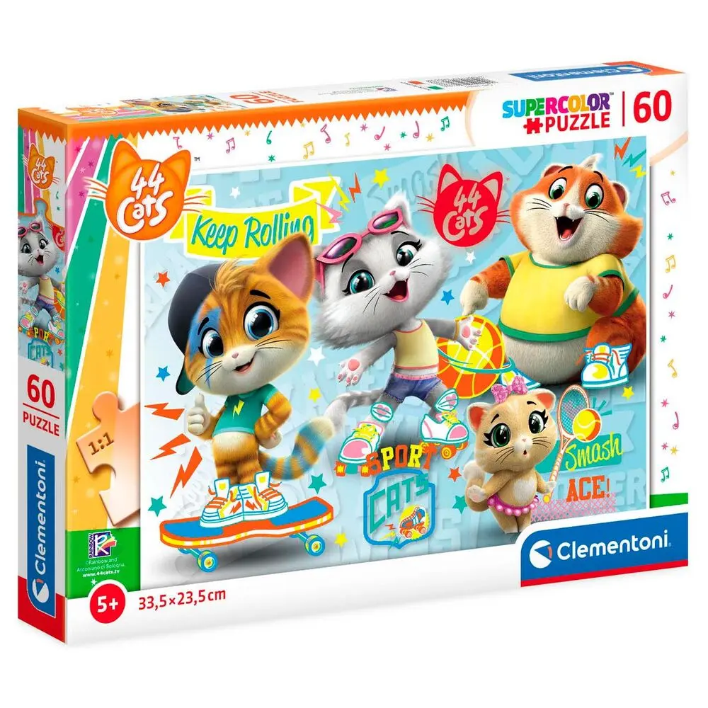 44 Cats puzzle 60db-os termékfotó
