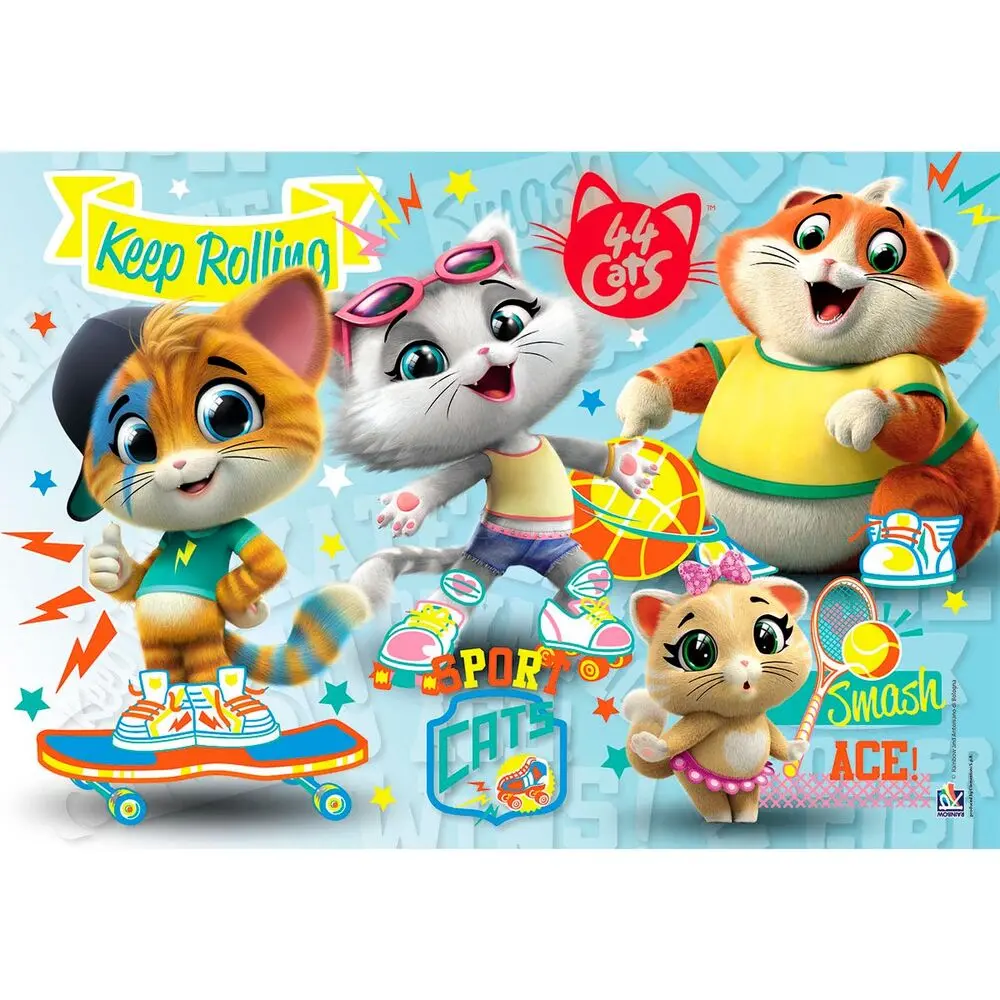 44 Cats puzzle 60db-os termékfotó