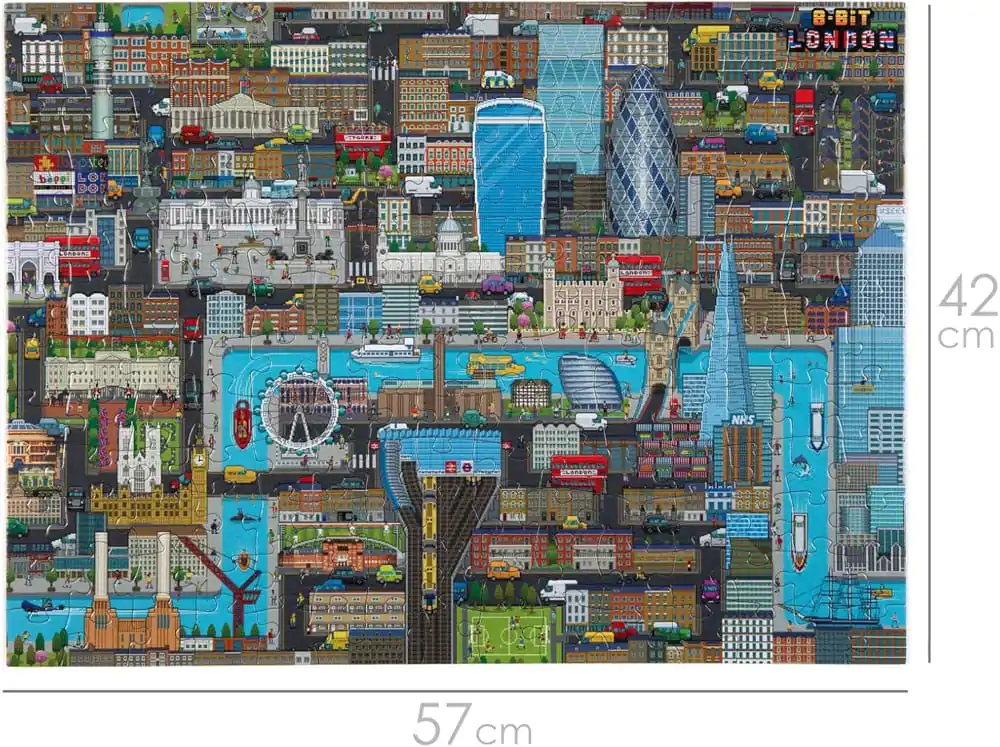 8-Bit Pixel London Level 1 puzzle 180 darab termékfotó