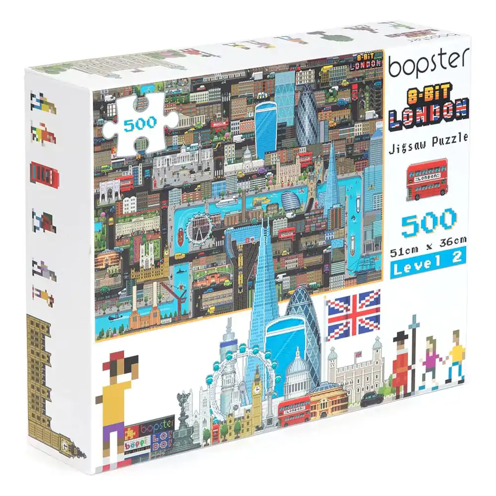 8-Bit Pixel London Level 2 puzzle 500 darab termékfotó