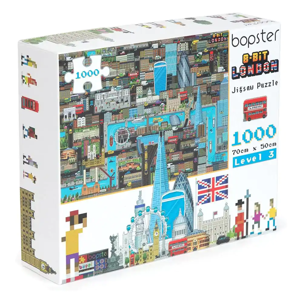 8-Bit Pixel London Level 3 puzzle 1000 darab termékfotó