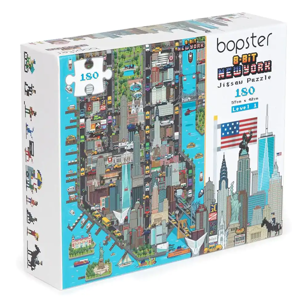 8-Bit Pixel New York Level 1 puzzle 180 darab termékfotó