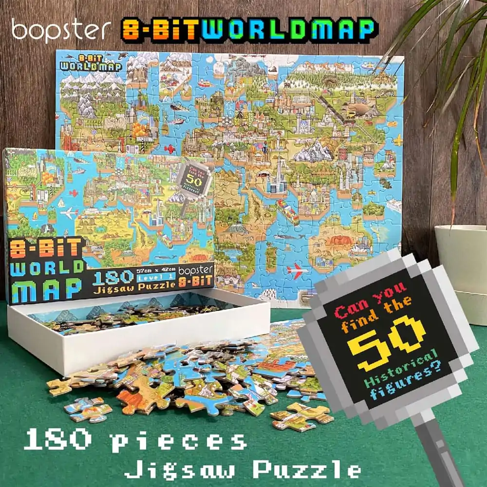 8-Bit Pixel World Level 1 puzzle 180 darab termékfotó