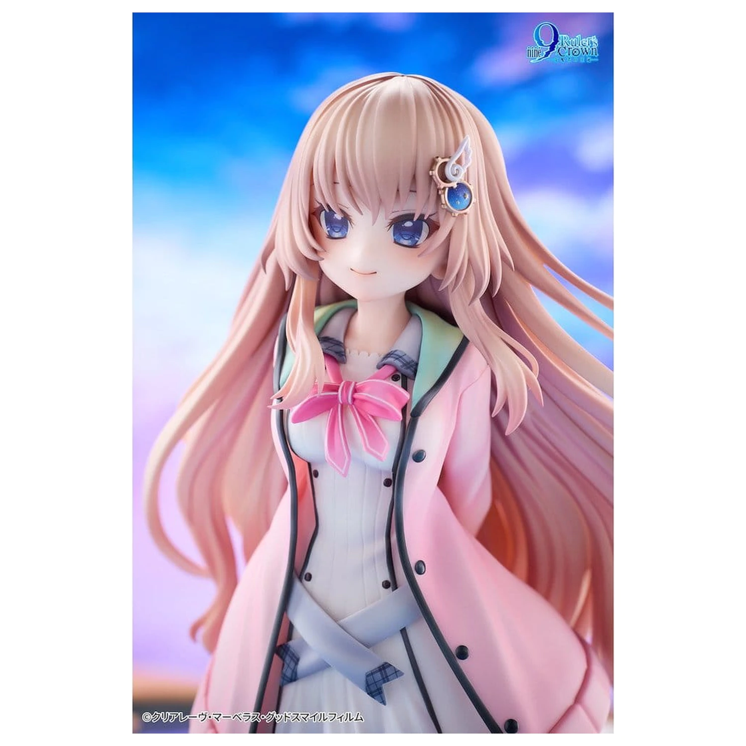 9-nine- PVC figura 1/6 vonalzó's Crown Miyako Kujo Deluxe Edition 25 cm termékfotó