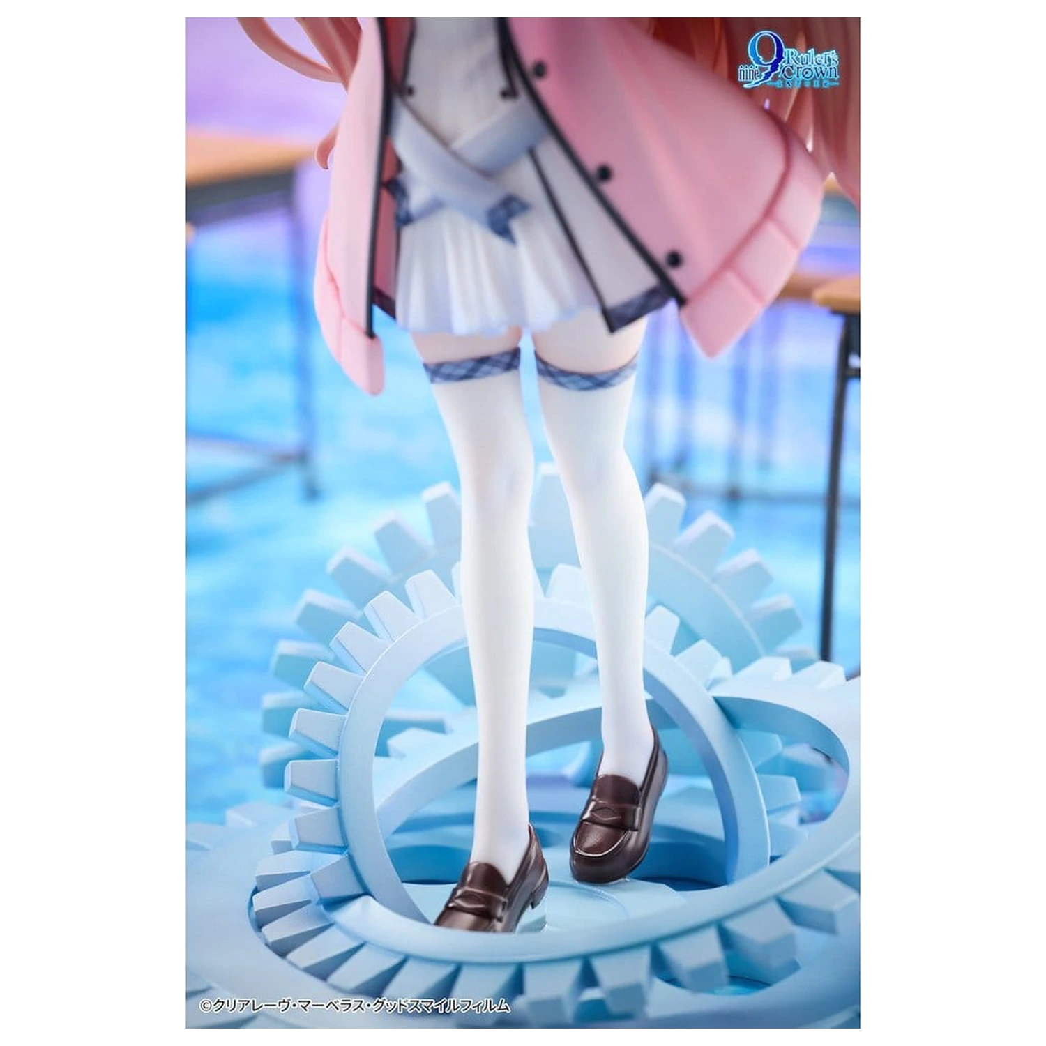9-nine- PVC figura 1/6 vonalzó's Crown Miyako Kujo Deluxe Edition 25 cm termékfotó