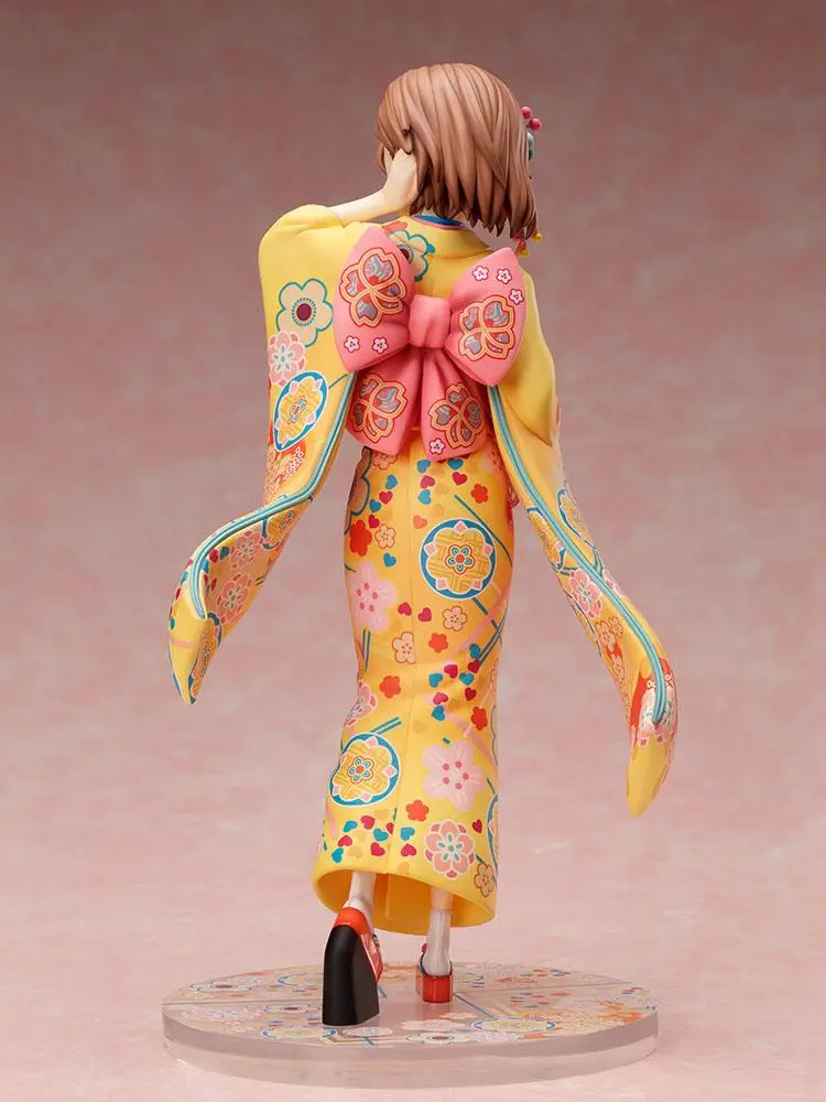A Certain Scientific Railgun T 1/7 Mikoto Misaka Furisode Version PVC szobor figura 24 cm termékfotó