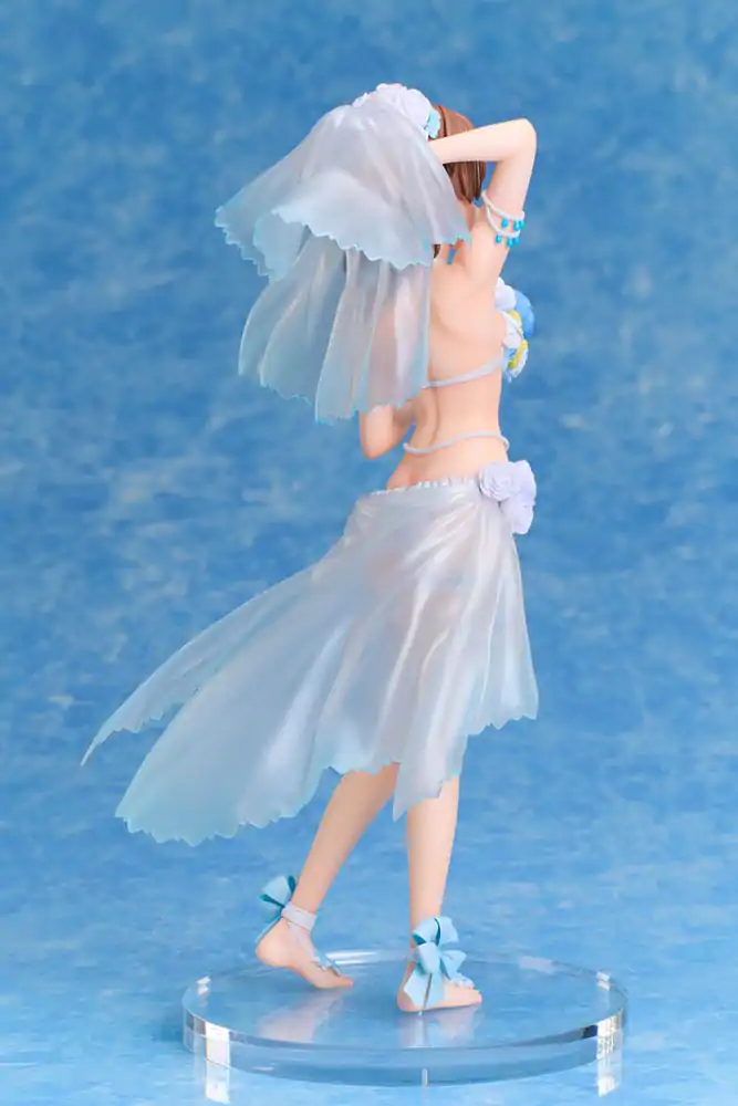 A Certain Scientific Railgun T 1/7 Mikoto Misaka Wedding Swimsuit Ver. PVC szobor figura 25 cm termékfotó
