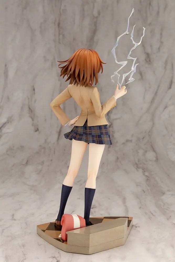 A Certain Scientific Railgun T 1/7 Misaka Mikoto 15th Anniversary Ver. Kotobukiya Luxury Ver. PVC szobor figura 30 cm termékfotó