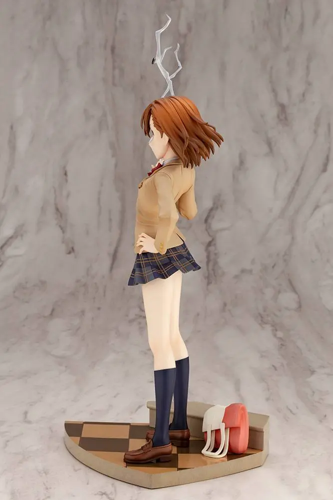 A Certain Scientific Railgun T 1/7 Misaka Mikoto 15th Anniversary Ver. Kotobukiya Luxury Ver. PVC szobor figura 30 cm termékfotó