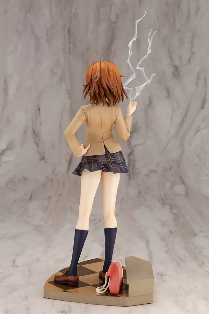 A Certain Scientific Railgun T 1/7 Misaka Mikoto 15th Anniversary Ver. Kotobukiya Luxury Ver. PVC szobor figura 30 cm termékfotó