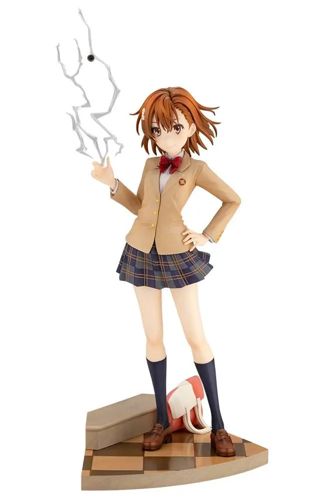 A Certain Scientific Railgun T 1/7 Misaka Mikoto 15th Anniversary Ver. PVC szobor figura 30 cm termékfotó