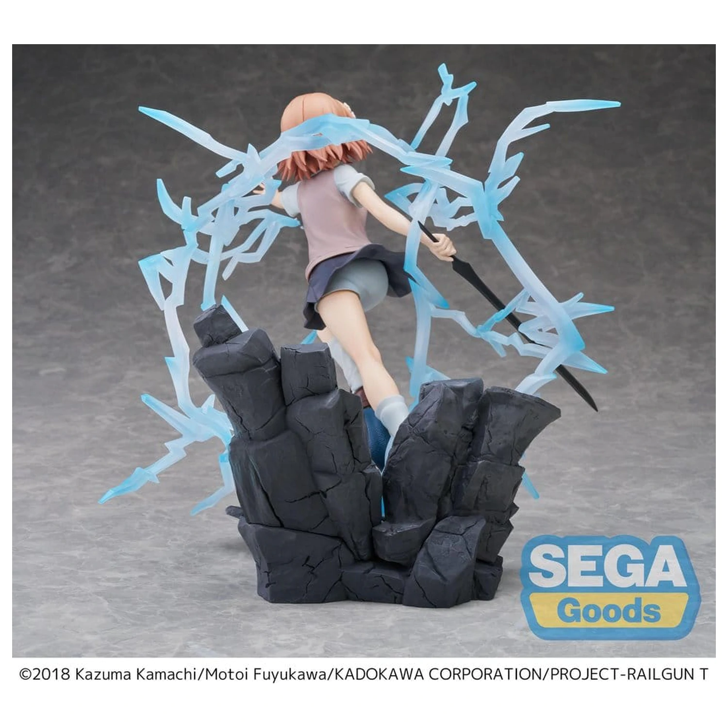 A Certain Scientific Railgun T FIGURIZMa Mikoto Misaka PVC figura 23 cm termékfotó