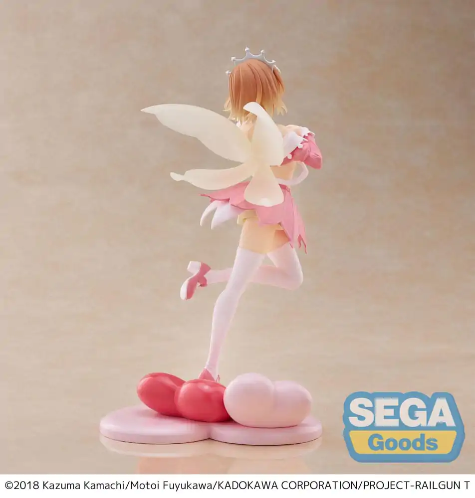 A Certain Scientific Railgun T Luminasta Mikoto Misaka Great Spirit Maid PVC szobor figura 20 cm termékfotó