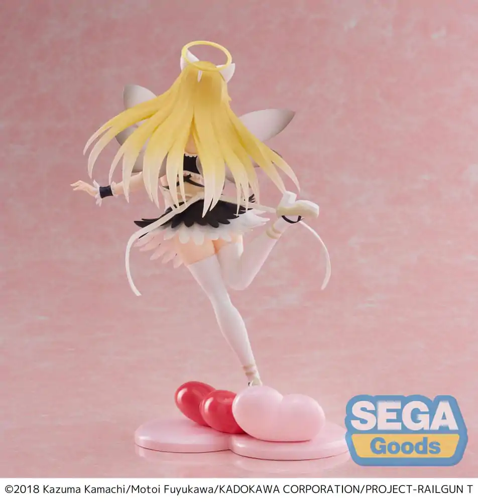 A Certain Scientific Railgun T Luminasta Misaki Shokuhou Fallen Angel Maid PVC szobor figura 20 cm termékfotó