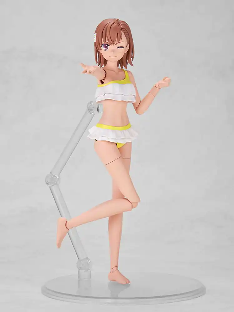 A Certain Scientific Railgun T Mikoto Misaka DX Ver. Műanyag modell készlet 16 cm termékfotó