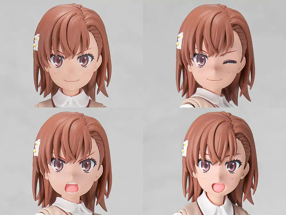 A Certain Scientific Railgun T Mikoto Misaka DX Ver. Műanyag modell készlet 16 cm termékfotó