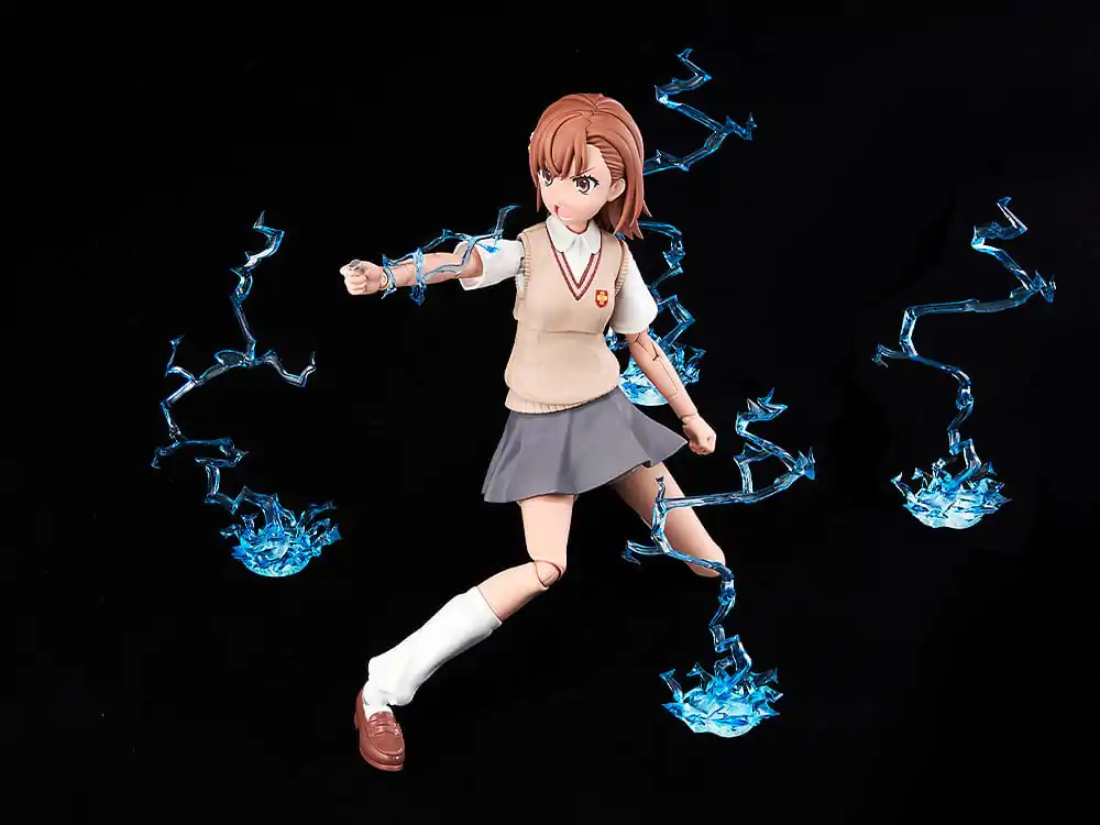 A Certain Scientific Railgun T Mikoto Misaka DX Ver. Műanyag modell készlet 16 cm termékfotó