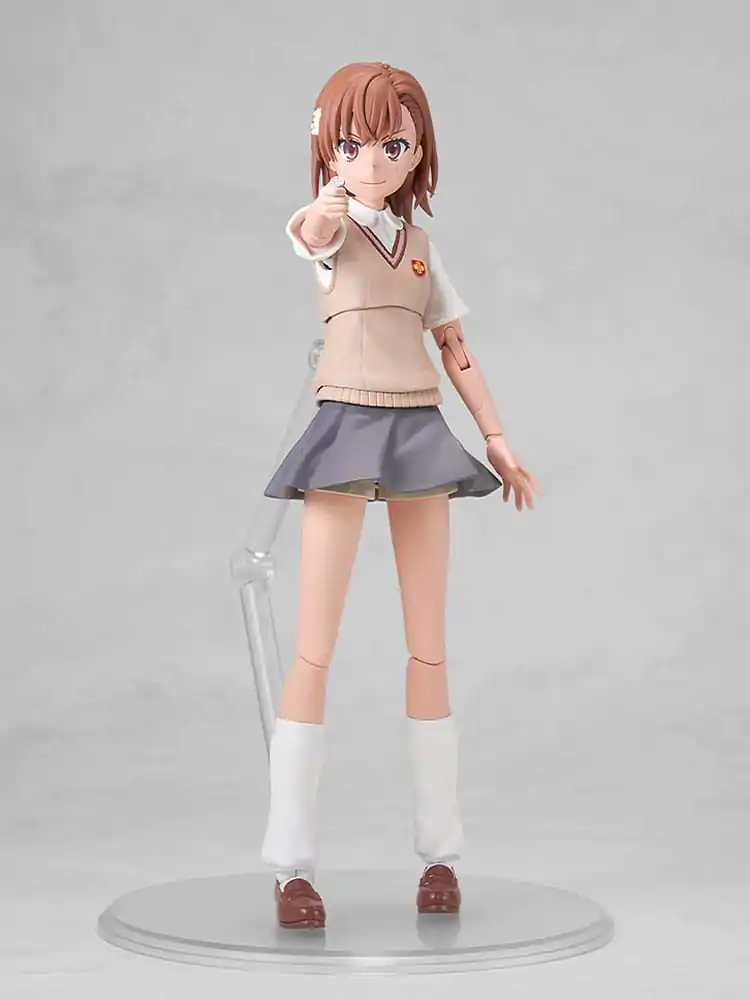 A Certain Scientific Railgun T Mikoto Misaka DX Ver. Műanyag modell készlet 16 cm termékfotó