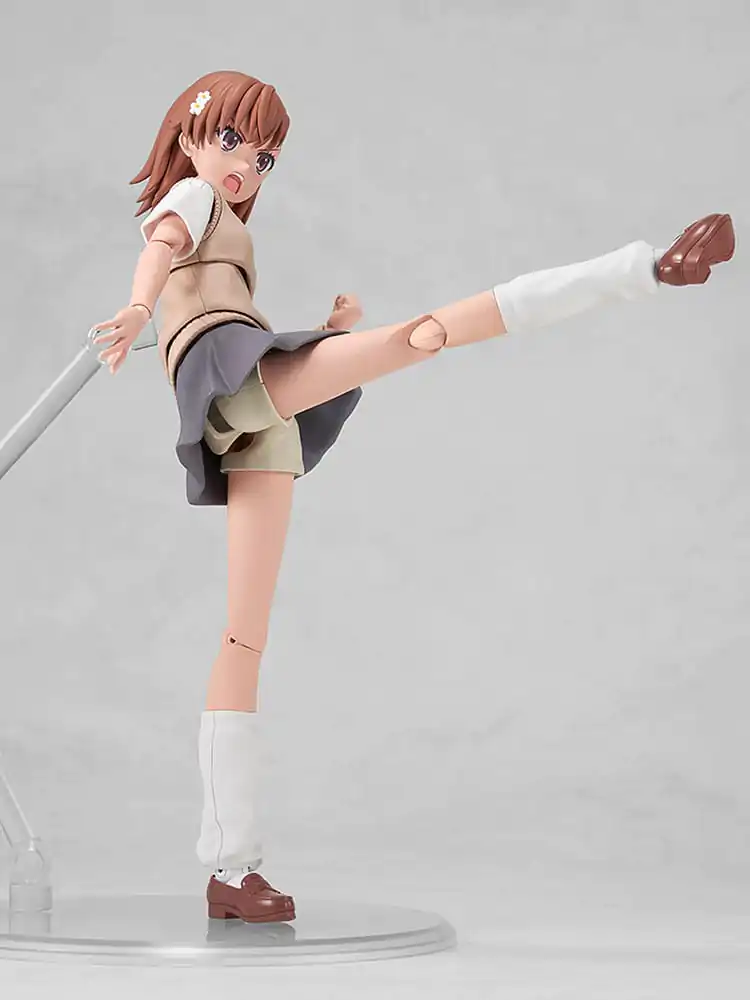A Certain Scientific Railgun T Mikoto Misaka DX Ver. Műanyag modell készlet 16 cm termékfotó