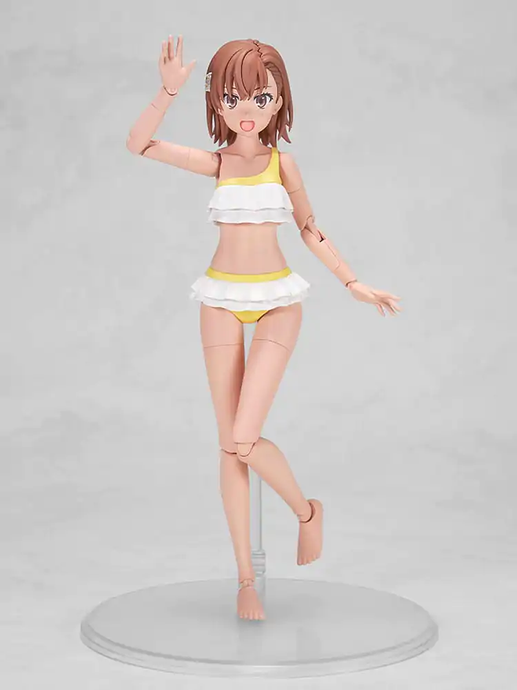 A Certain Scientific Railgun T Mikoto Misaka DX Ver. Műanyag modell készlet 16 cm termékfotó