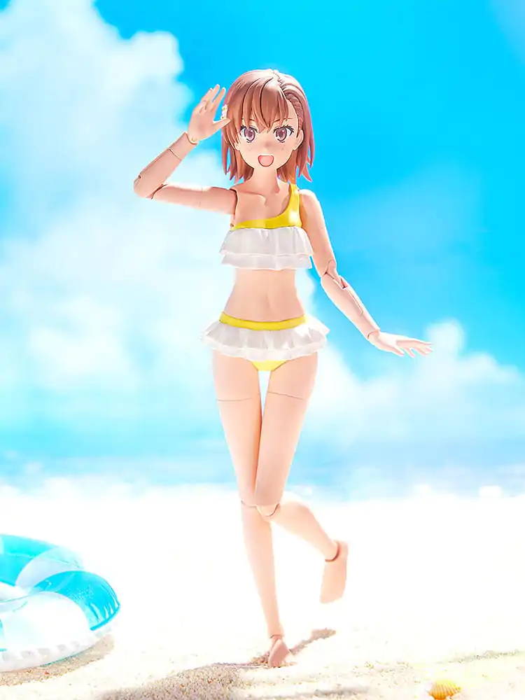 A Certain Scientific Railgun T Mikoto Misaka DX Ver. Műanyag modell készlet 16 cm termékfotó