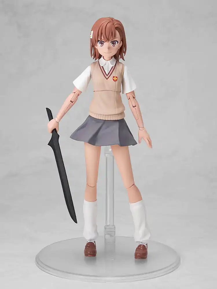 A Certain Scientific Railgun T Mikoto Misaka DX Ver. Műanyag modell készlet 16 cm termékfotó