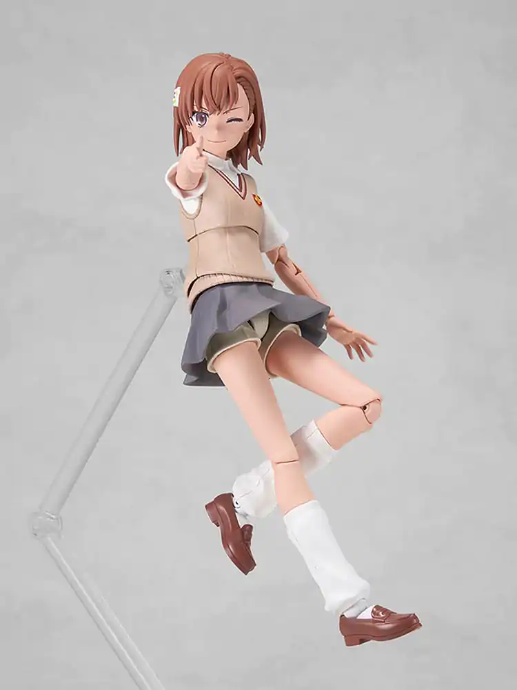 A Certain Scientific Railgun T Mikoto Misaka DX Ver. Műanyag modell készlet 16 cm termékfotó