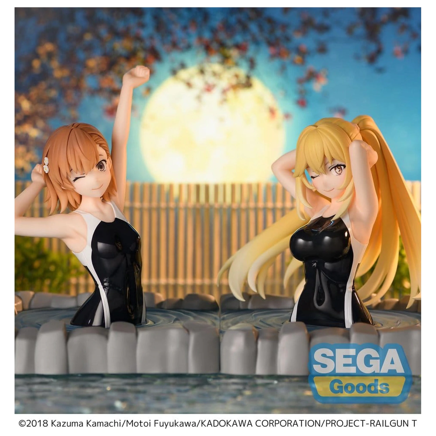 A Certain Scientific Railgun T Thermae Utopia Mikoto Misaka PVC szobor figura 14 cm   termékfotó