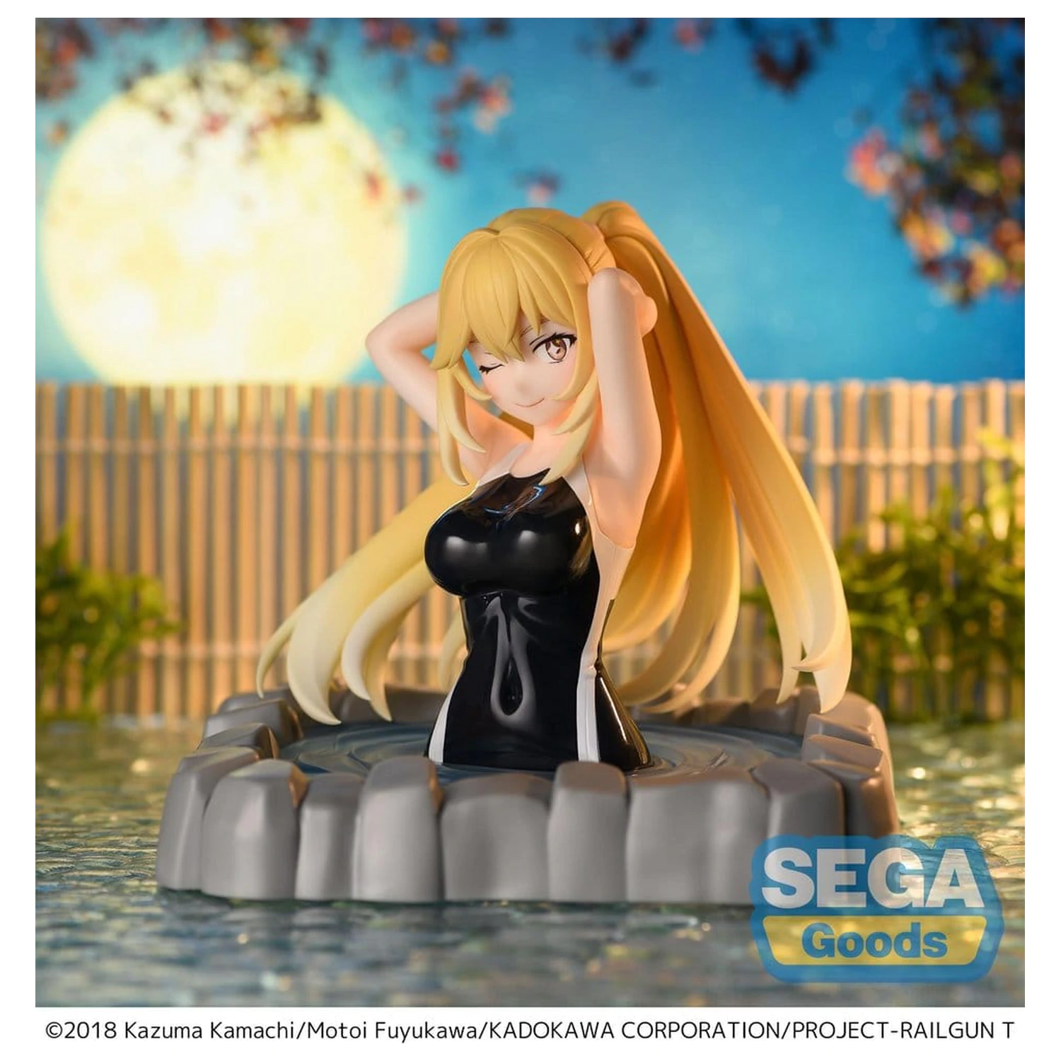 A Certain Scientific Railgun T Thermae Utopia Misaki Shokuhou PVC szobor figura 14 cm    termékfotó