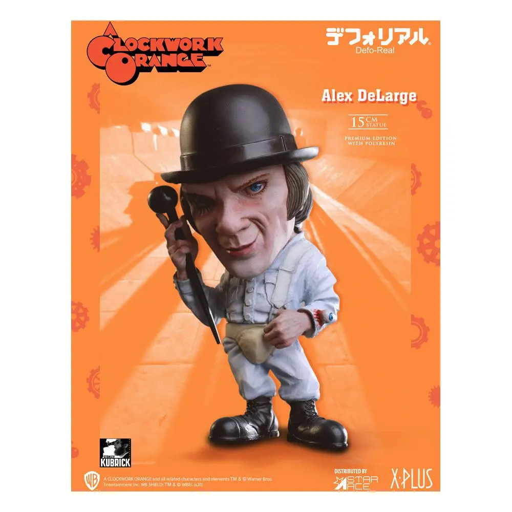 A Clockwork Orange Defo-Real Series Alex Denagy szobor figura 15 cm termékfotó