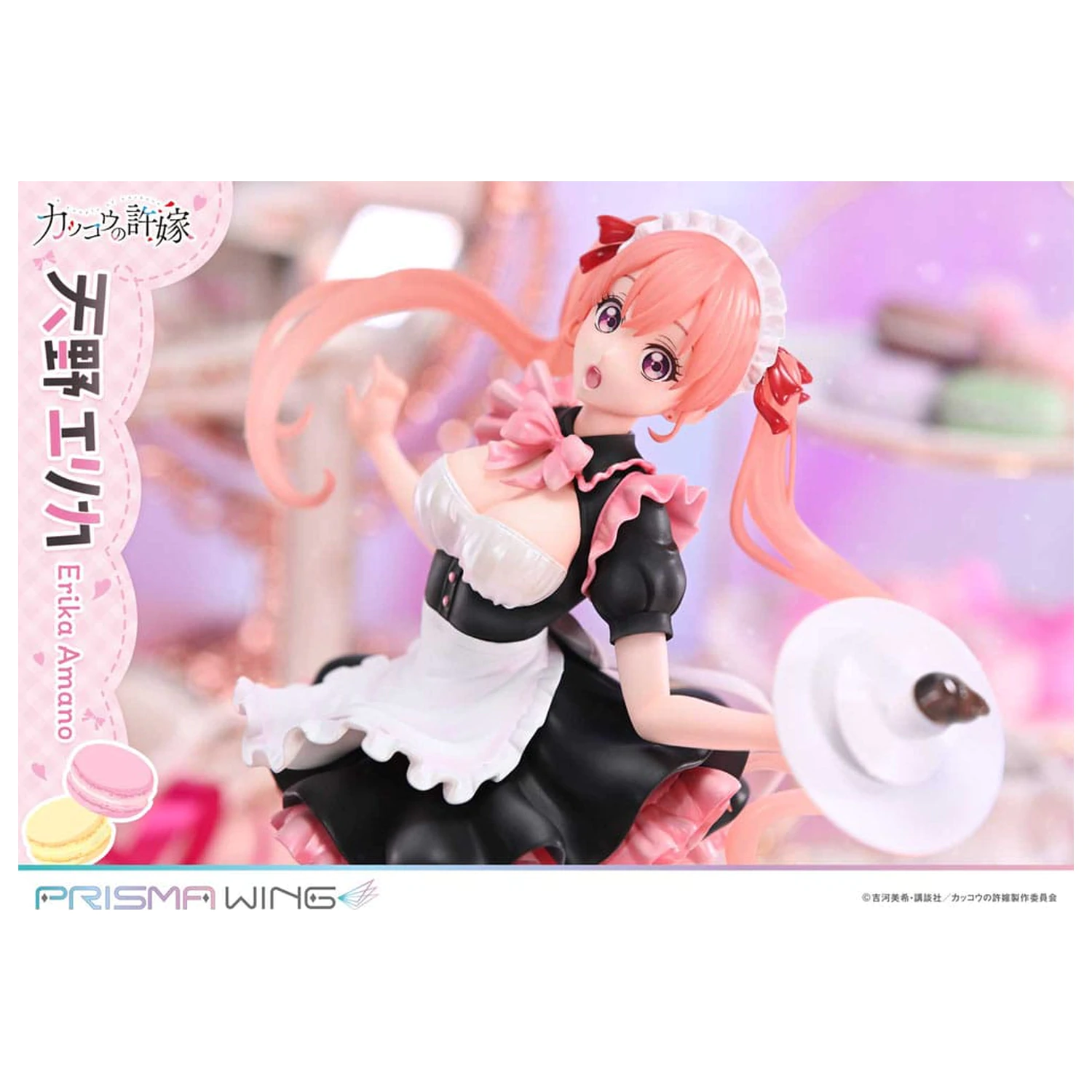 A Couple of Cuckoos Prisma Wing 1/7 Erika Amano PVC szobor figura 24 cm termékfotó