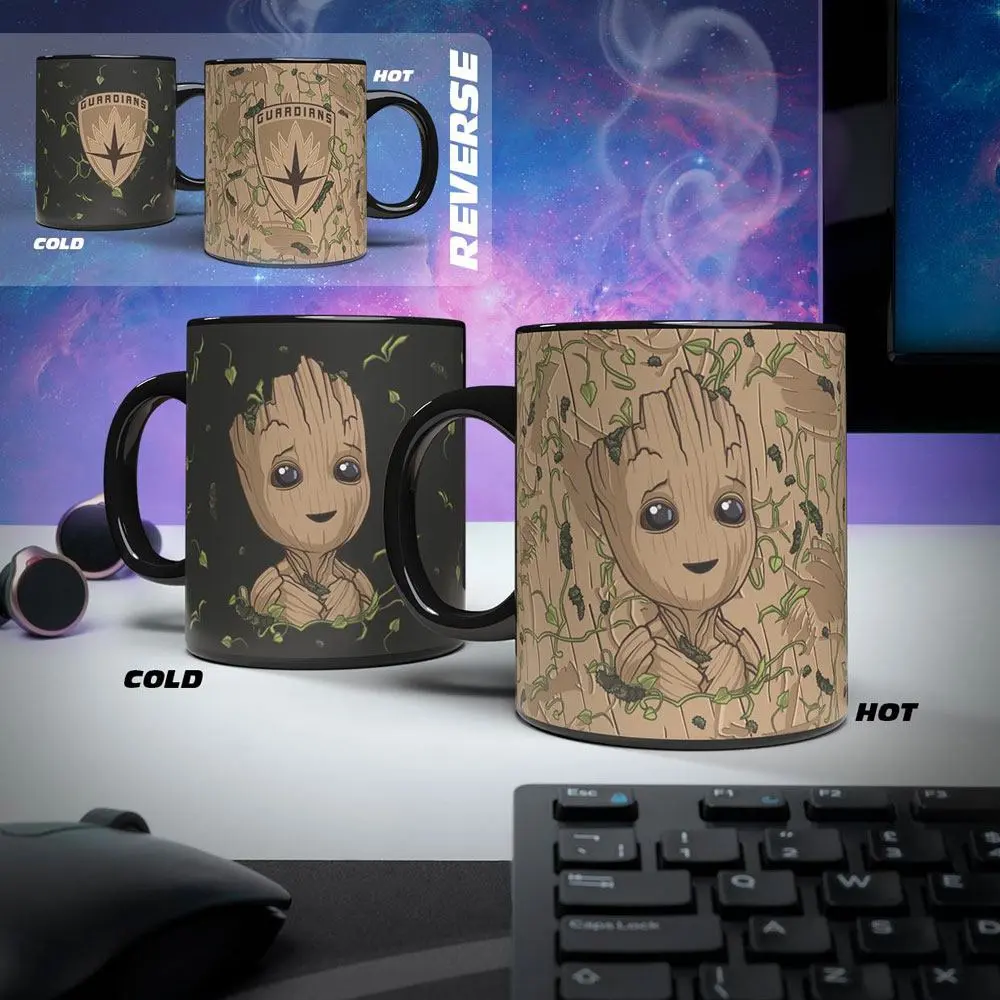 Guardians Of The Galaxy Heat Change Mug Groot termékfotó