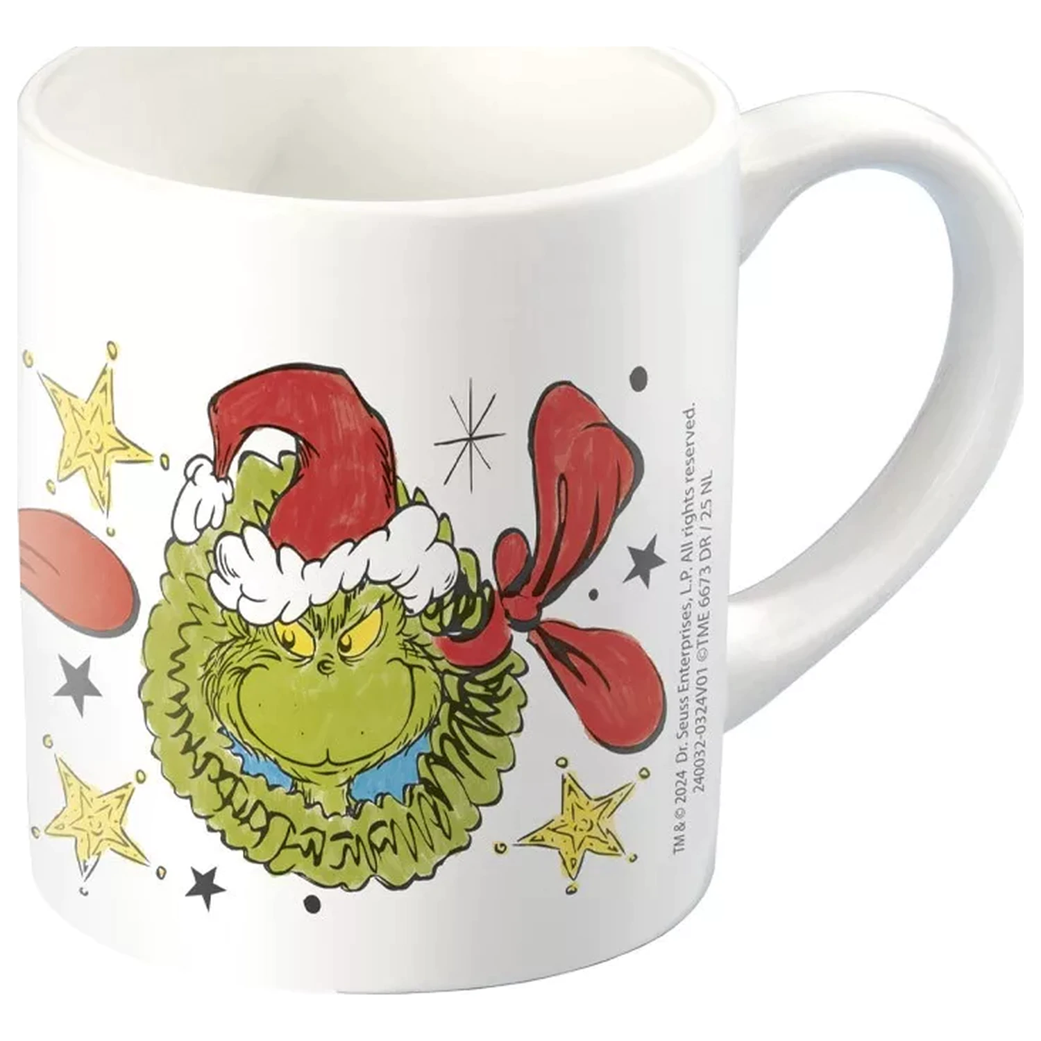 A Grincs Dr Seuss festhető porcelán bögre 235 ml  termékfotó