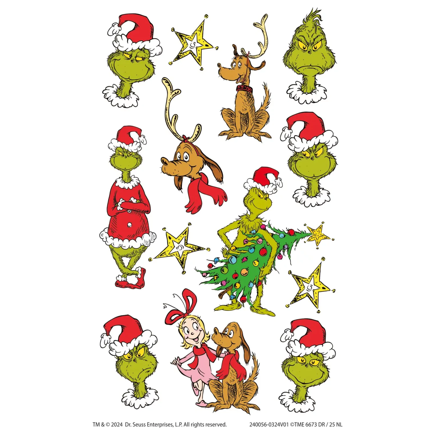 A Grincs Dr Seuss tetkó 13 db-os termékfotó