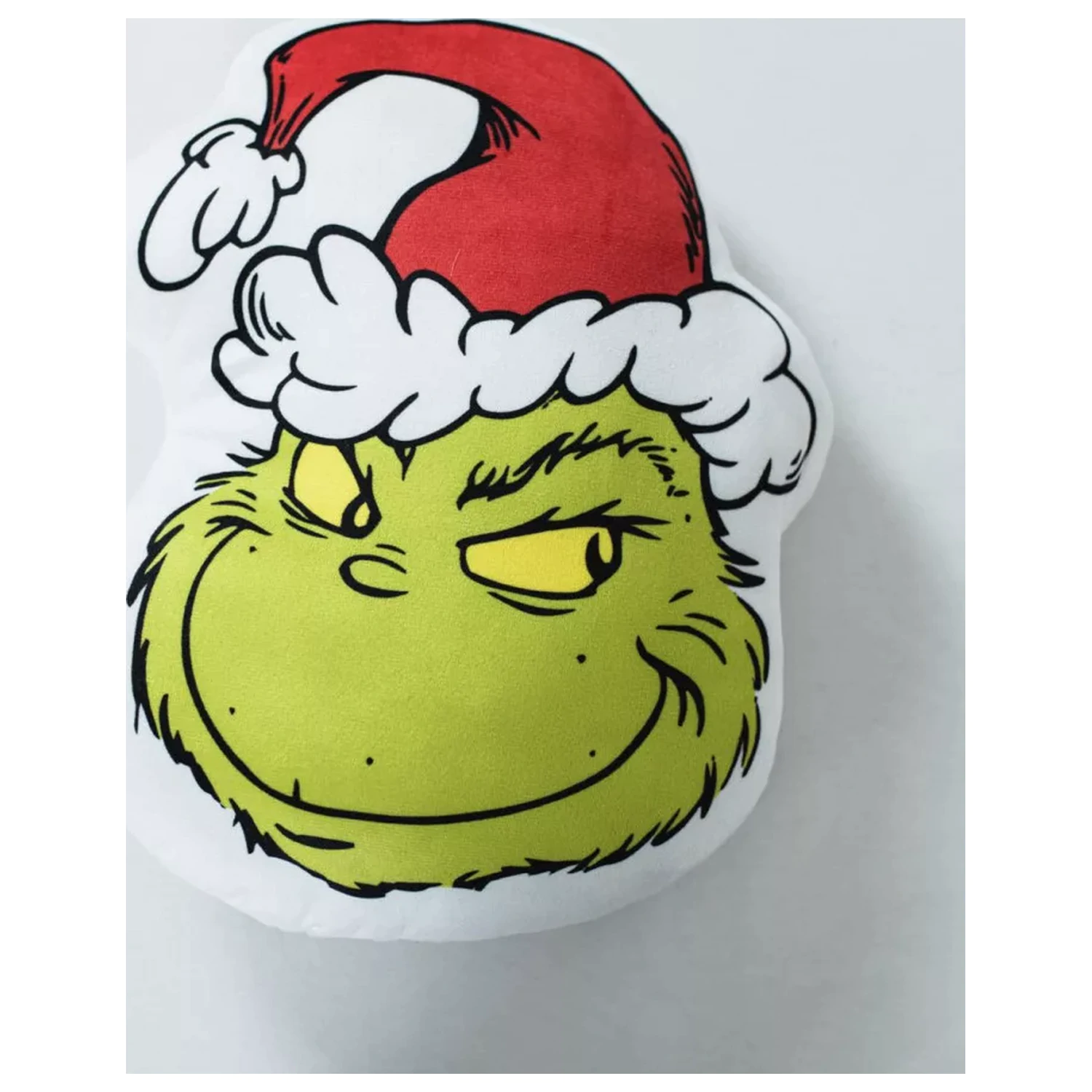 A Grincs Smile formapárna, díszpárna 36x29 cm termékfotó
