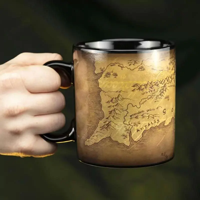 A Gyűrűk Ura Middle-earth hőre változó bögre termékfotó