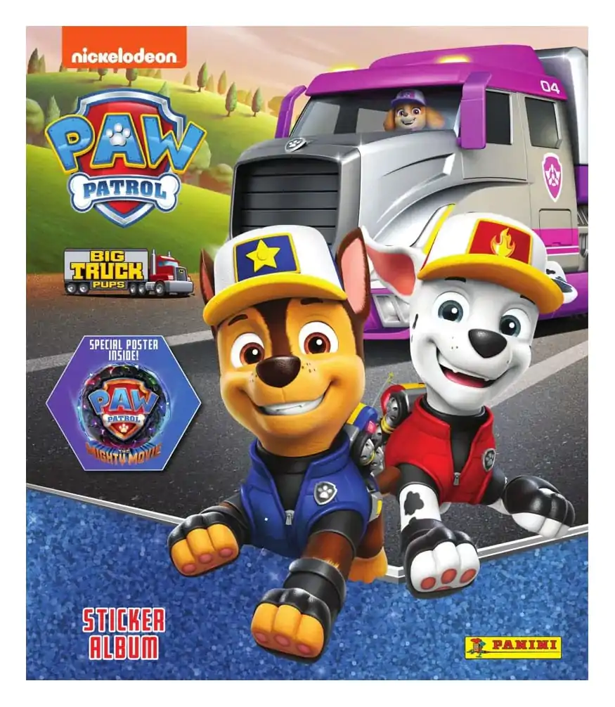 PAW Patrol - Big Truck Pups német nyelvű matricaalbum termékfotó