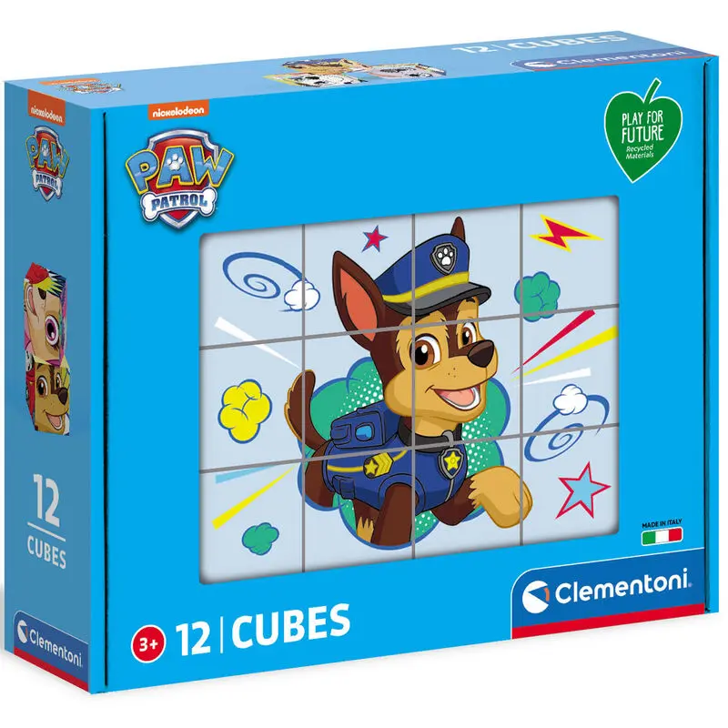 A Mancs őrjárat cube puzzle 12db-os termékfotó