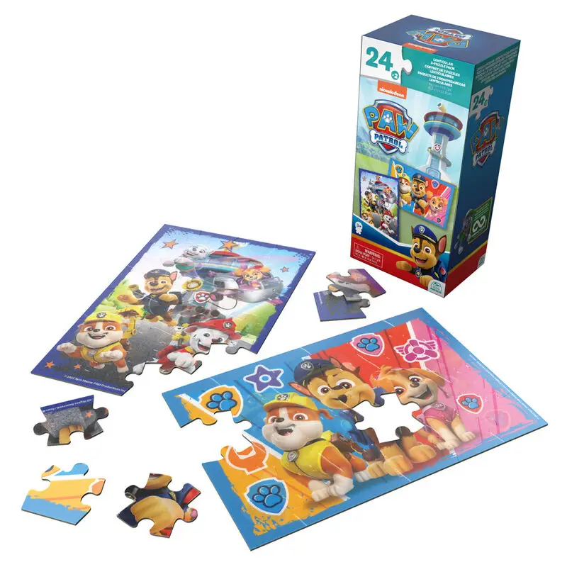 A Mancs őrjárat puzzle 2x24db-os termékfotó