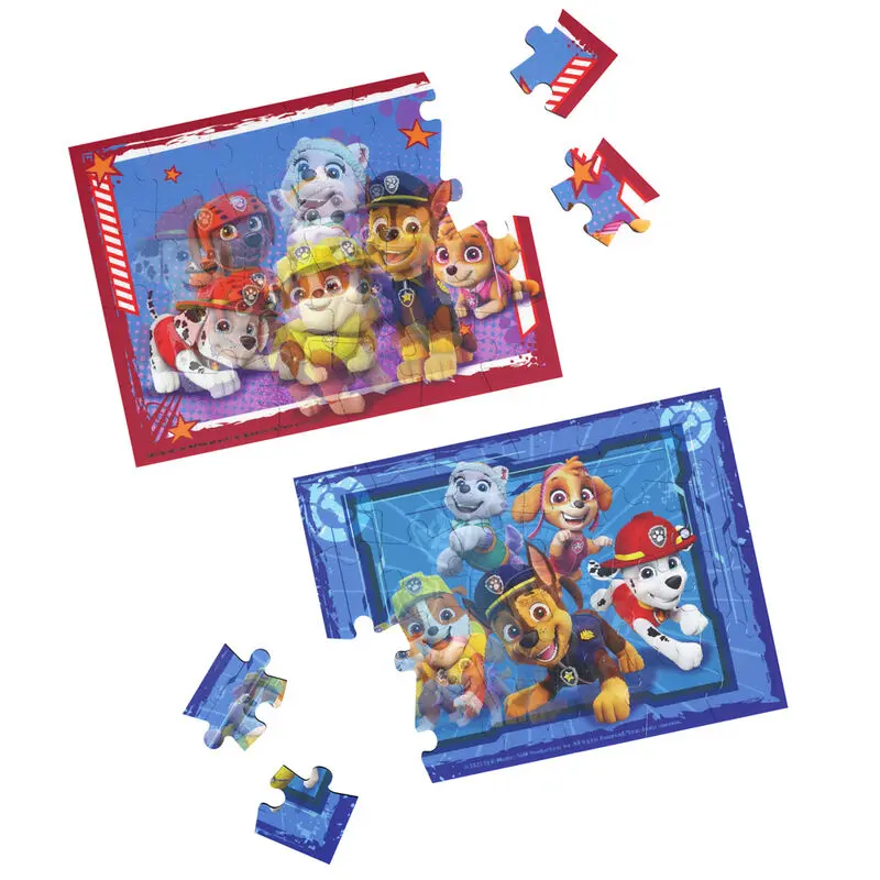 A Mancs őrjárat puzzle aktatáskában 2x24db-os termékfotó