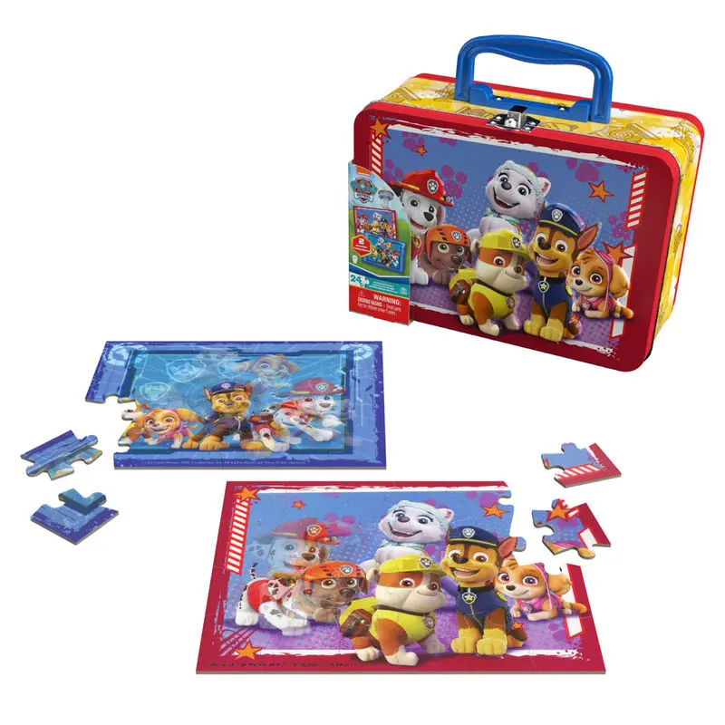 A Mancs őrjárat puzzle aktatáskában 2x24db-os termékfotó