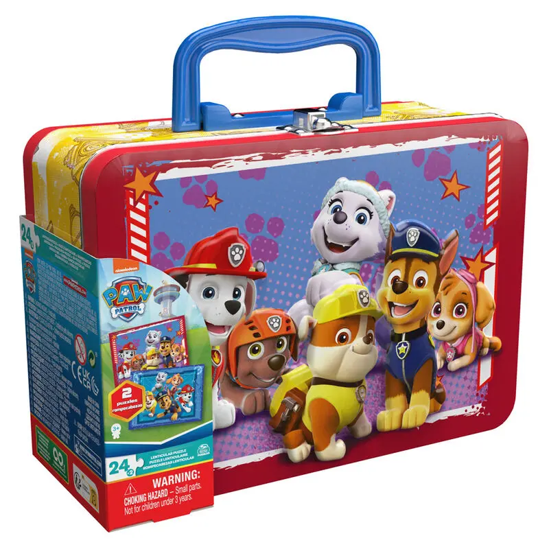 A Mancs őrjárat puzzle aktatáskában 2x24db-os termékfotó