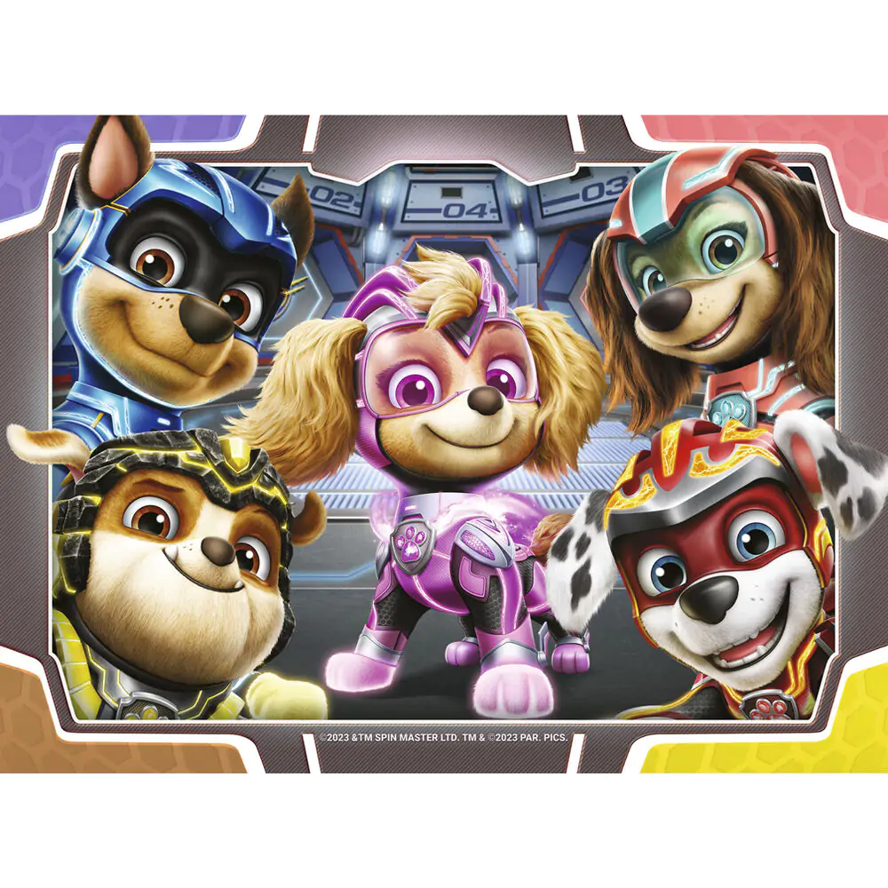 Paw Patrol The mighty movie puzzle 12-16-20-24 db termékfotó