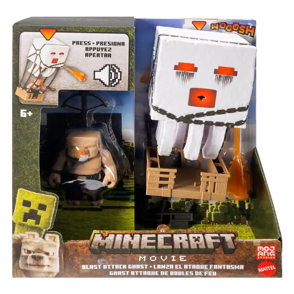 A Minecraft Movie Blast Attack Ghast akciófigura 25 cm termékfotó