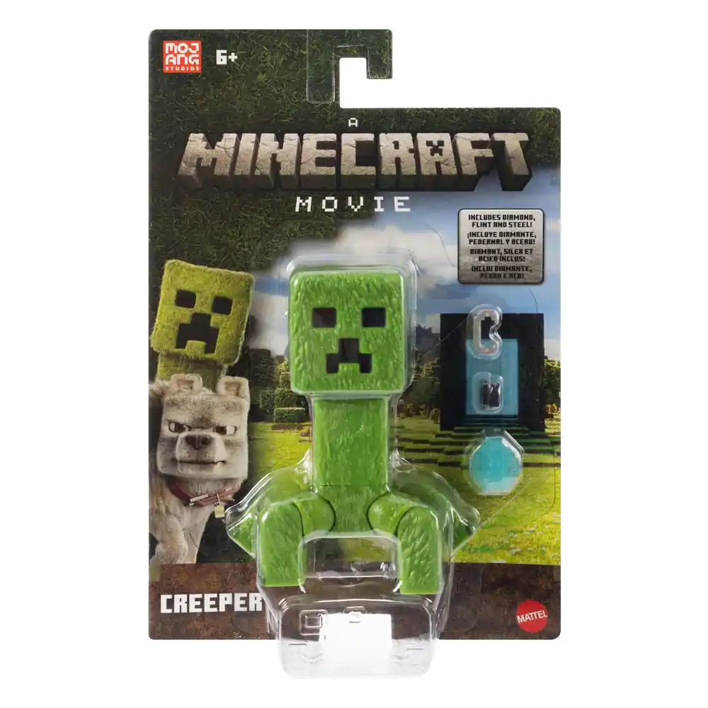 A Minecraft Movie Creeper akciófigura 10 cm termékfotó